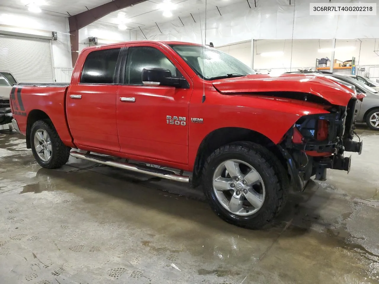 2016 Ram 1500 Slt VIN: 3C6RR7LT4GG202218 Lot: 74730674