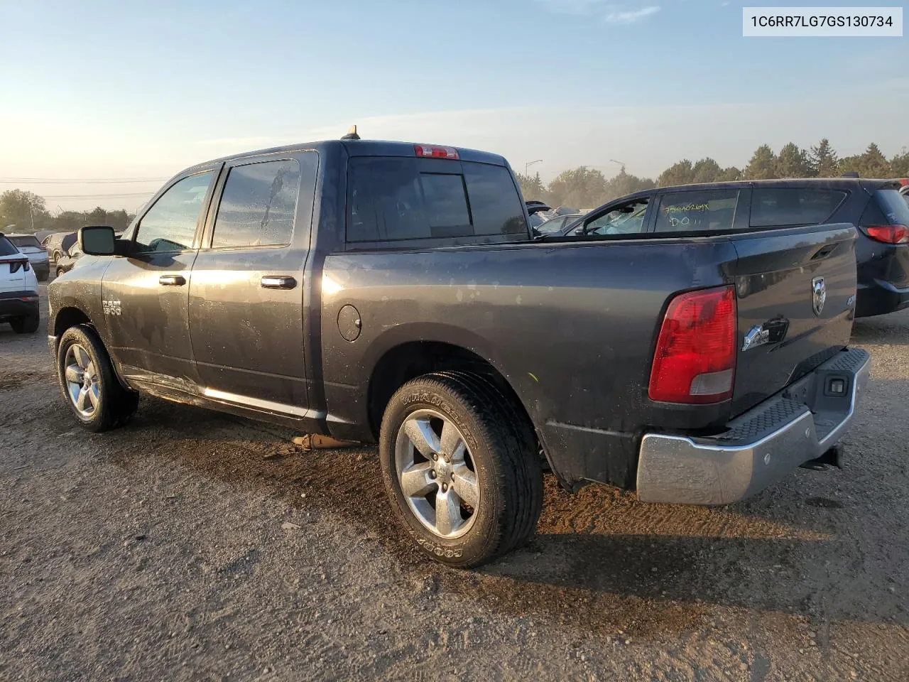 2016 Ram 1500 Slt VIN: 1C6RR7LG7GS130734 Lot: 74732234