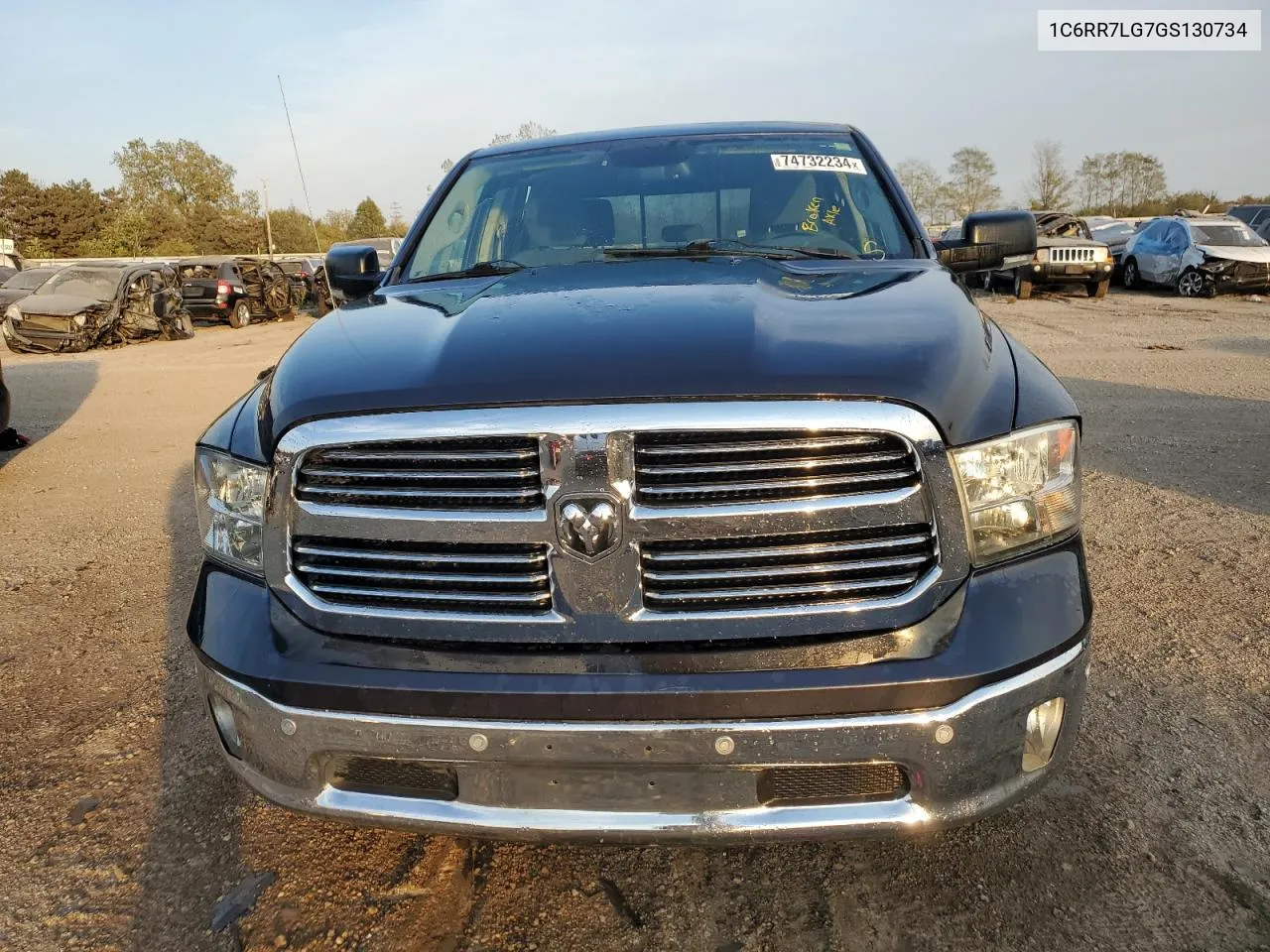 2016 Ram 1500 Slt VIN: 1C6RR7LG7GS130734 Lot: 74732234