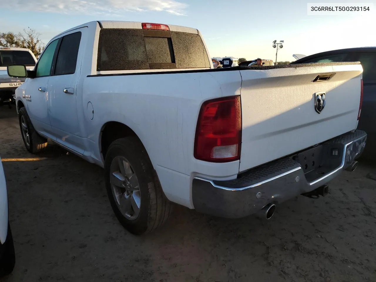 2016 Ram 1500 Slt VIN: 3C6RR6LT5GG293154 Lot: 74752694