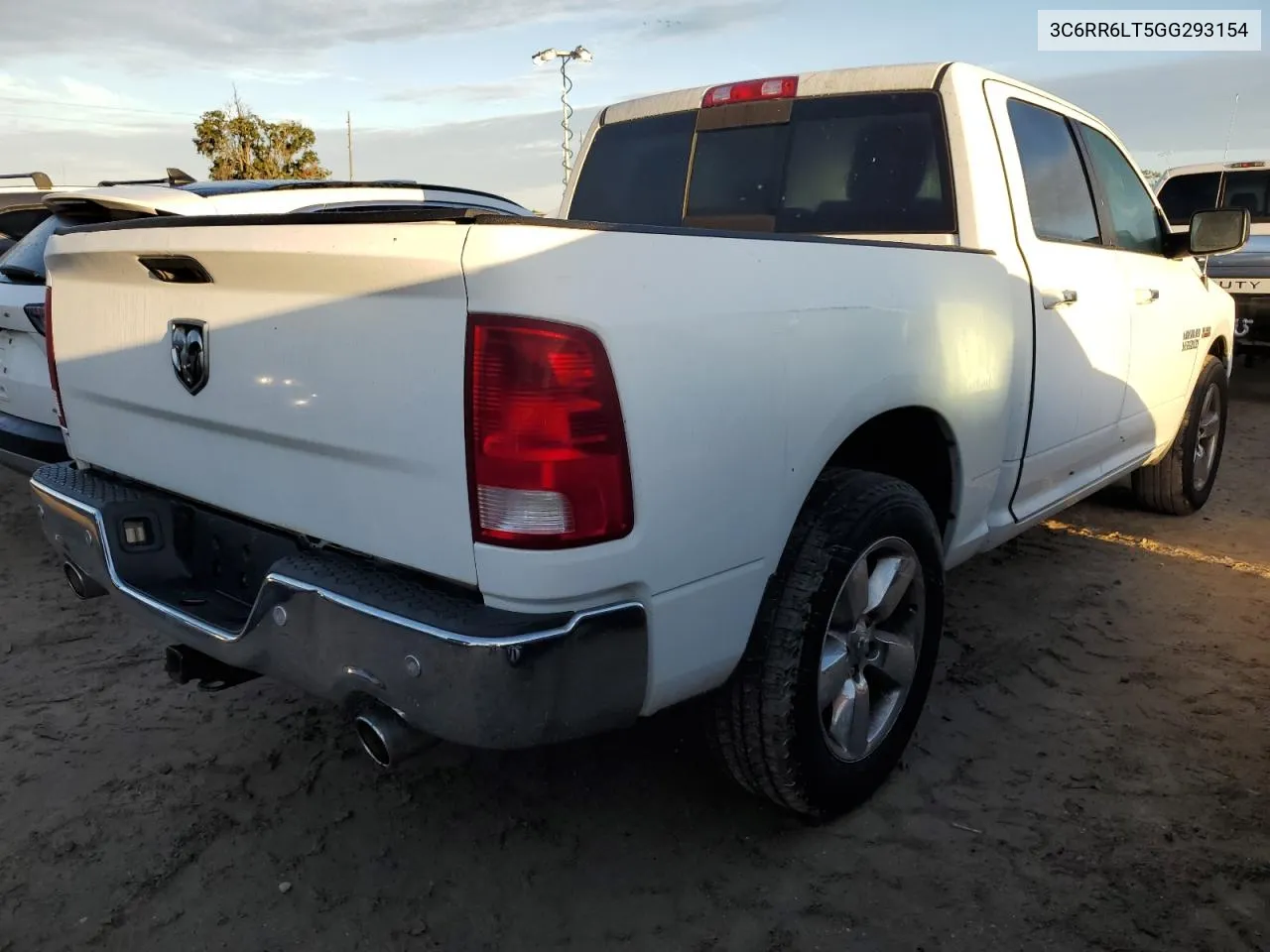 2016 Ram 1500 Slt VIN: 3C6RR6LT5GG293154 Lot: 74752694