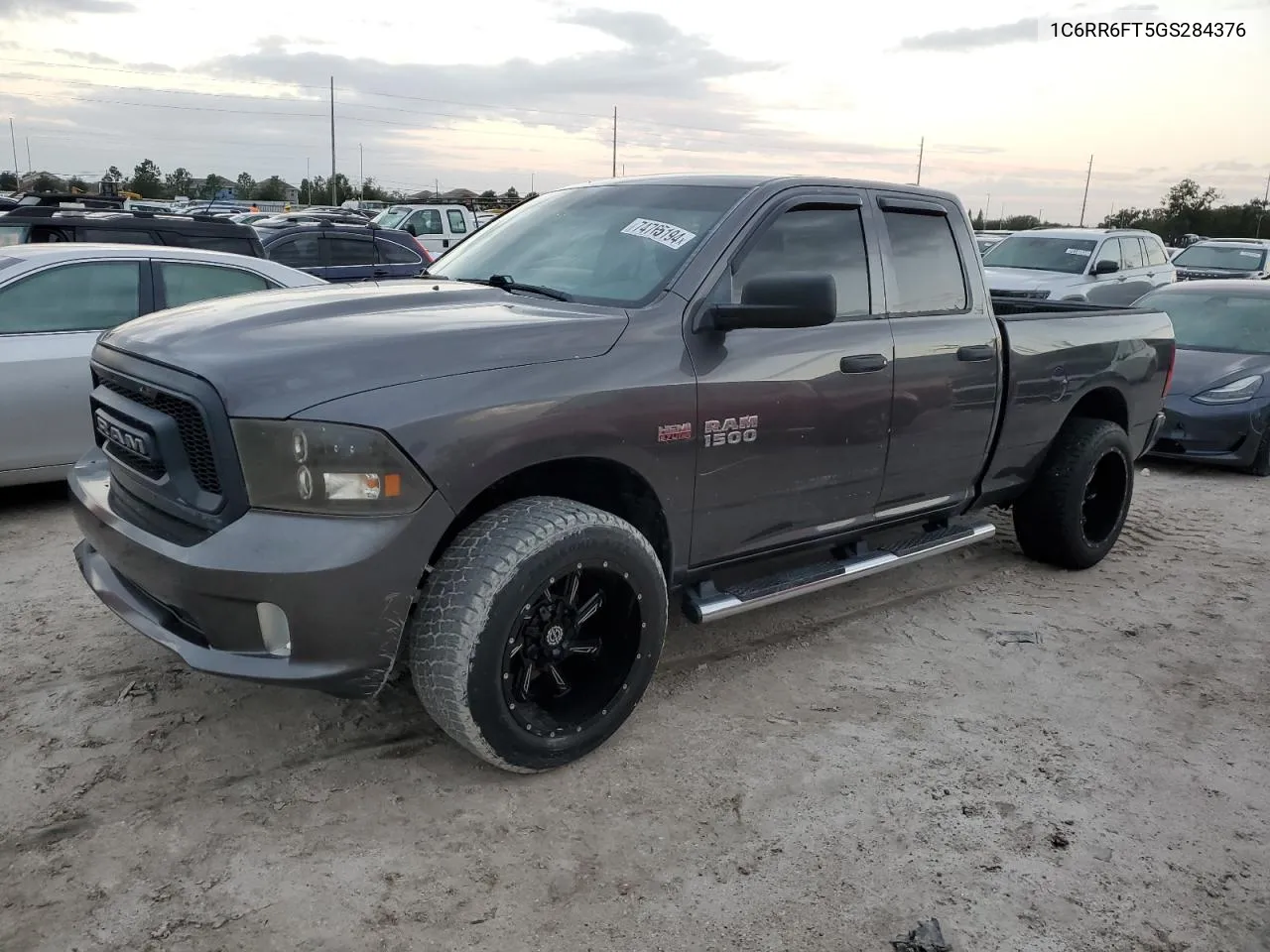 2016 Ram 1500 St VIN: 1C6RR6FT5GS284376 Lot: 74765194