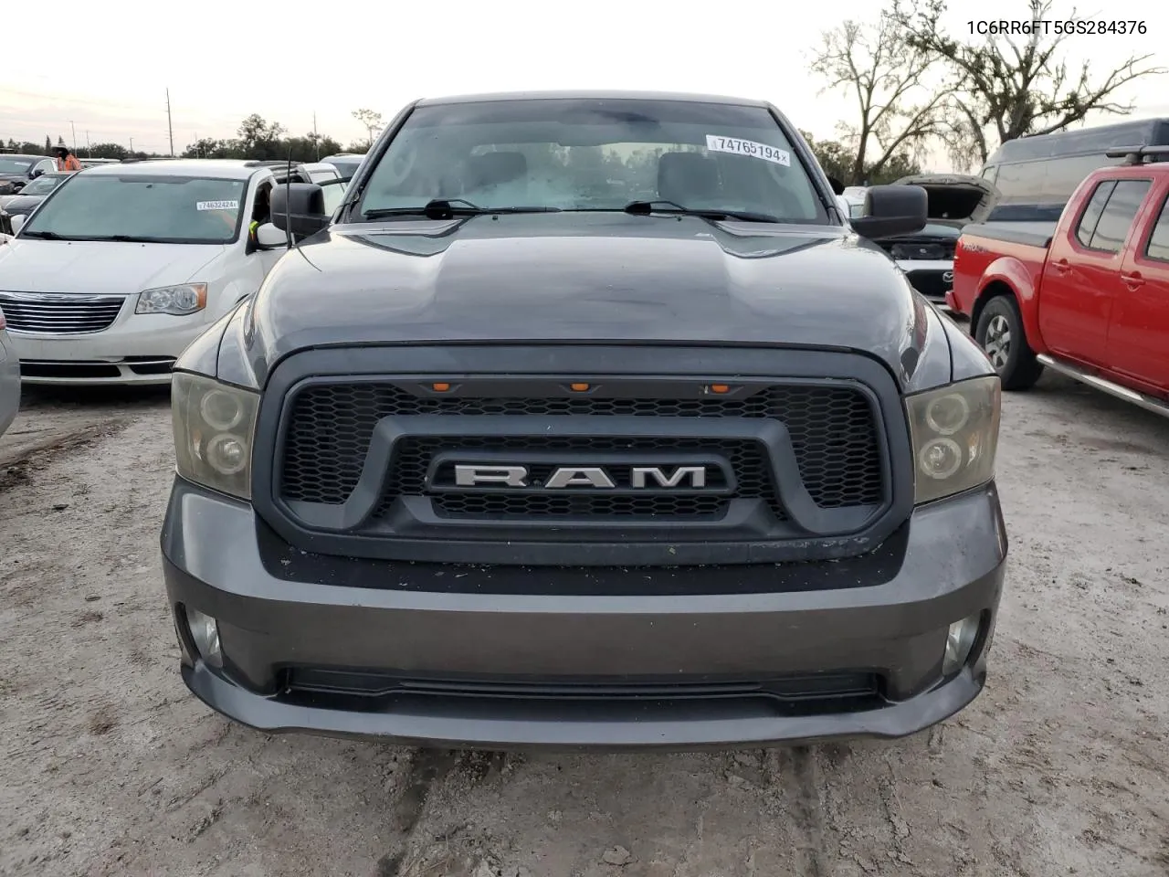 2016 Ram 1500 St VIN: 1C6RR6FT5GS284376 Lot: 74765194