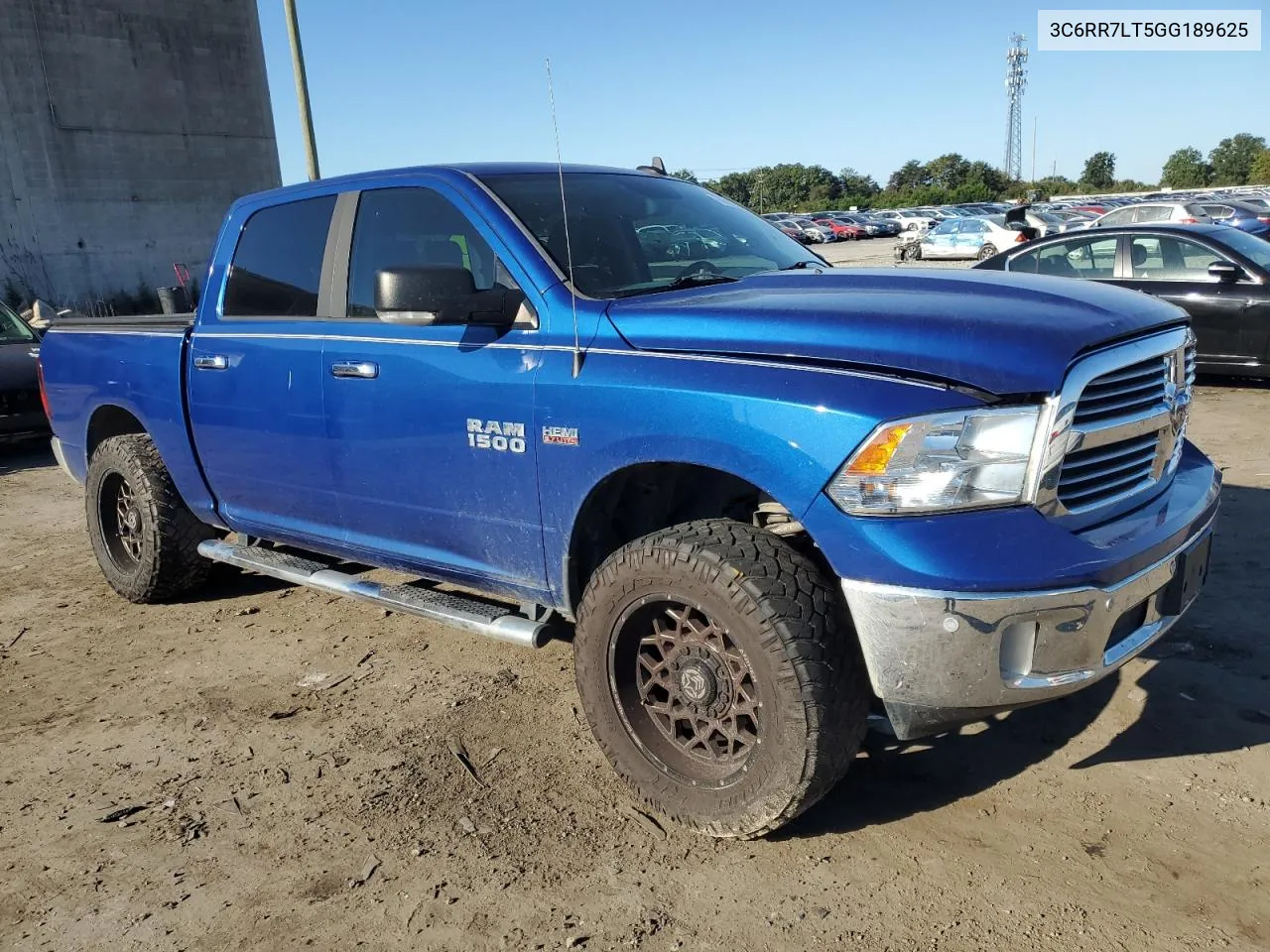 2016 Ram 1500 Slt VIN: 3C6RR7LT5GG189625 Lot: 74805714