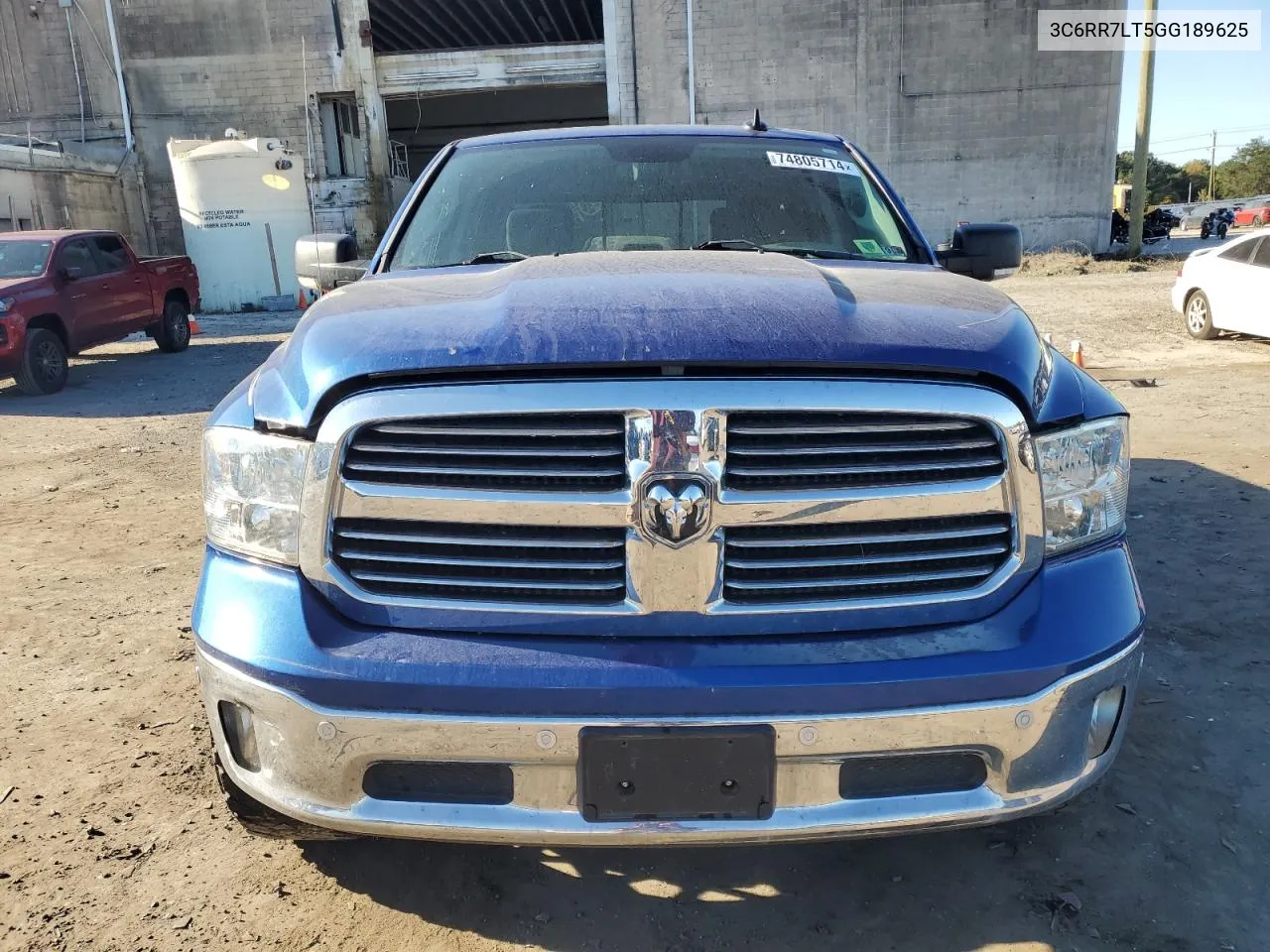 2016 Ram 1500 Slt VIN: 3C6RR7LT5GG189625 Lot: 74805714