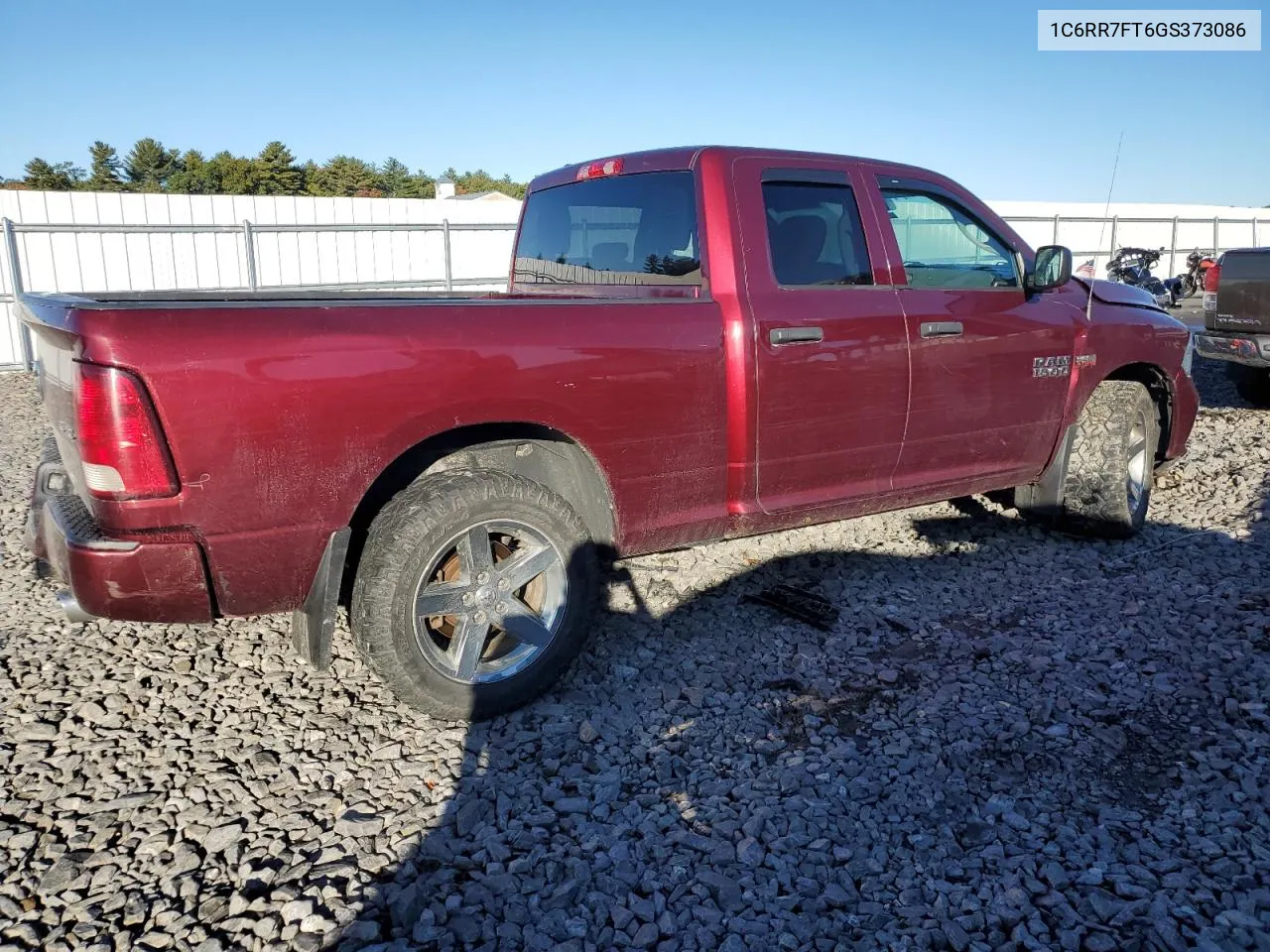 2016 Ram 1500 St VIN: 1C6RR7FT6GS373086 Lot: 74826094