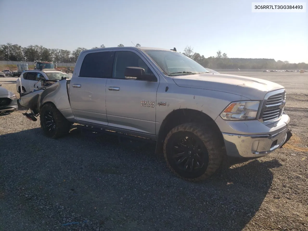 2016 Ram 1500 Slt VIN: 3C6RR7LT3GG384493 Lot: 74852274