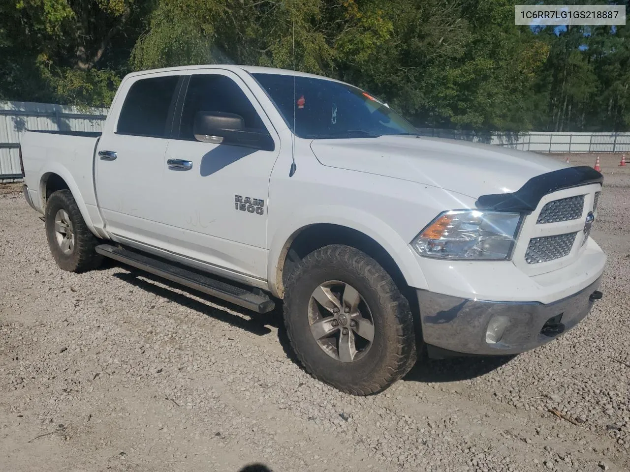 2016 Ram 1500 Slt VIN: 1C6RR7LG1GS218887 Lot: 74892604