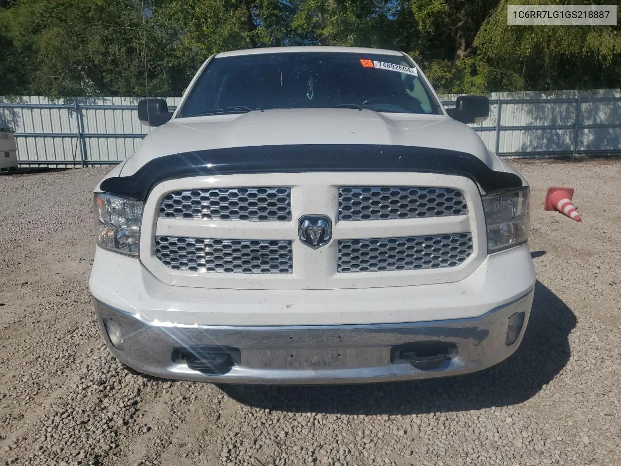 2016 Ram 1500 Slt VIN: 1C6RR7LG1GS218887 Lot: 74892604