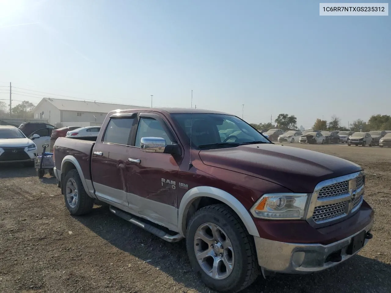 2016 Ram 1500 Laramie VIN: 1C6RR7NTXGS235312 Lot: 74909094