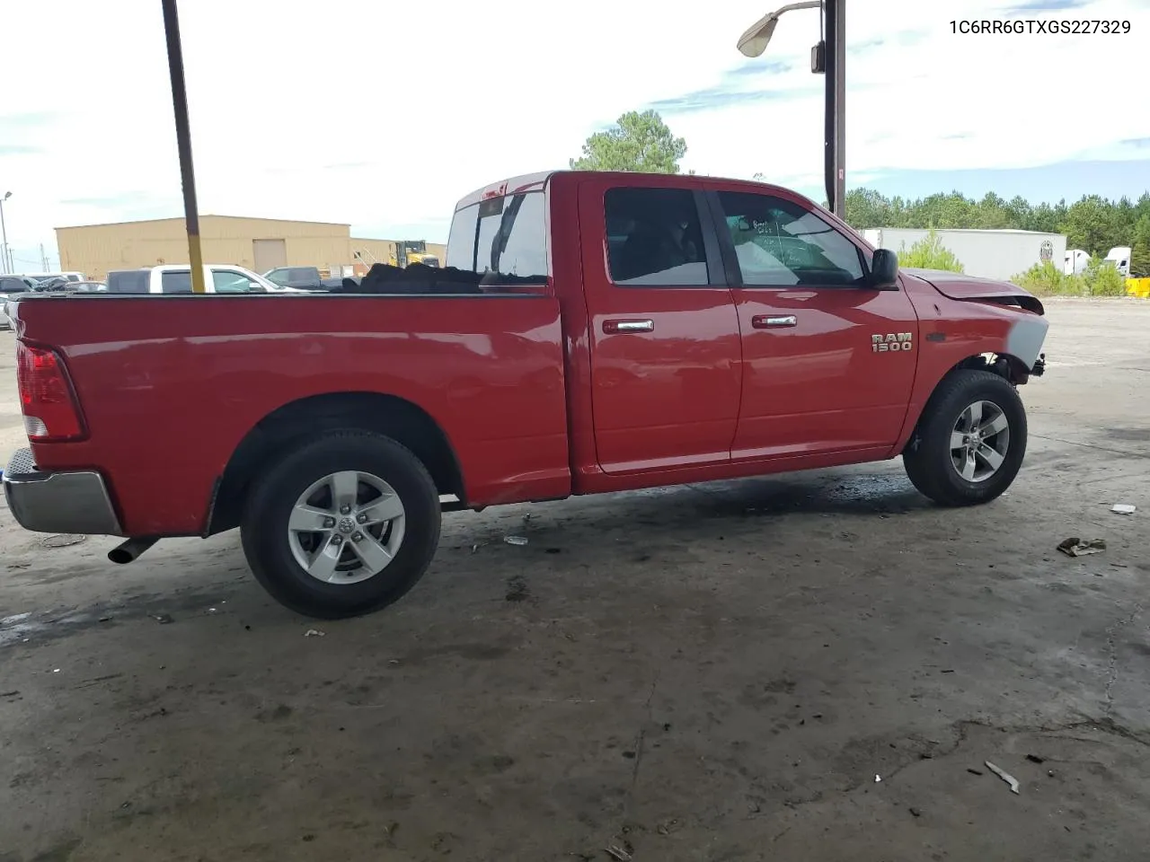 1C6RR6GTXGS227329 2016 Ram 1500 Slt