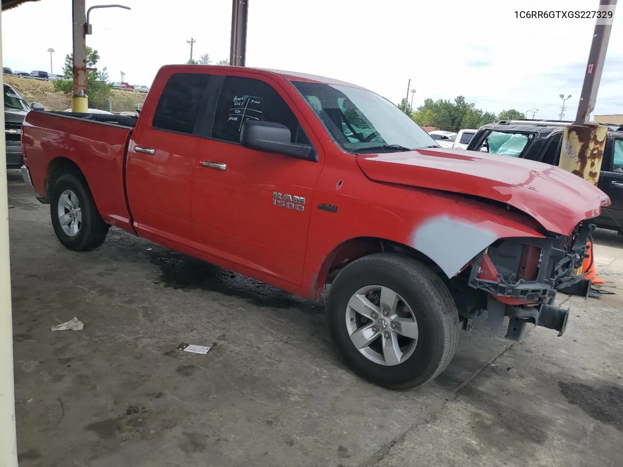 2016 Ram 1500 Slt VIN: 1C6RR6GTXGS227329 Lot: 74912424