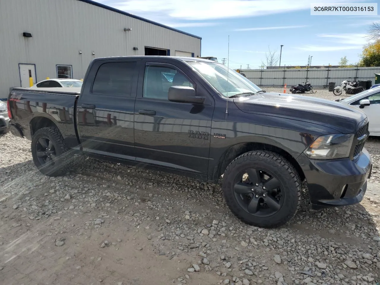 2016 Ram 1500 St VIN: 3C6RR7KT0GG316153 Lot: 74988104