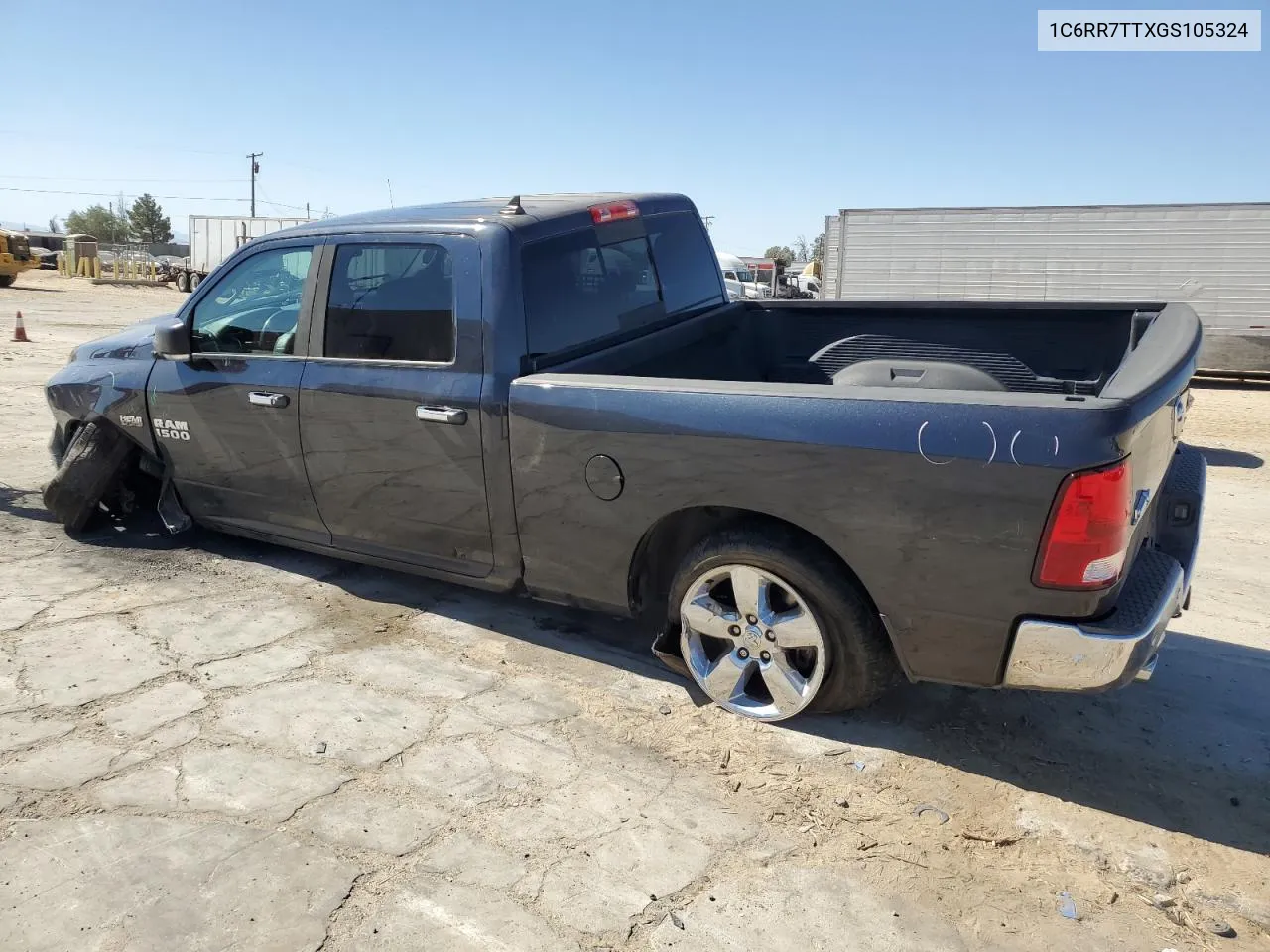 2016 Ram 1500 Slt VIN: 1C6RR7TTXGS105324 Lot: 75048374