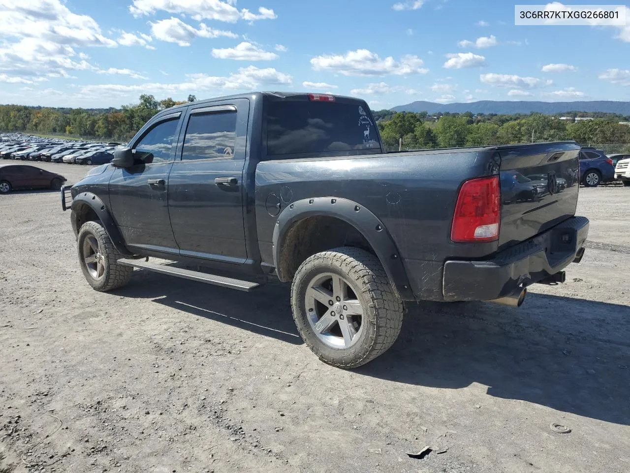 2016 Ram 1500 St VIN: 3C6RR7KTXGG266801 Lot: 75059014