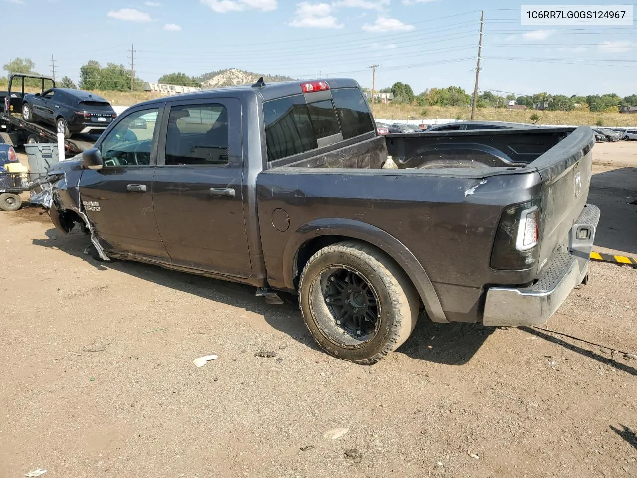 2016 Ram 1500 Slt VIN: 1C6RR7LG0GS124967 Lot: 75069714