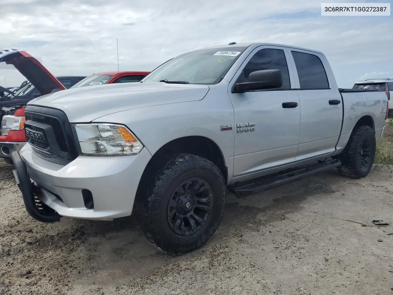 2016 Ram 1500 St VIN: 3C6RR7KT1GG272387 Lot: 75094754