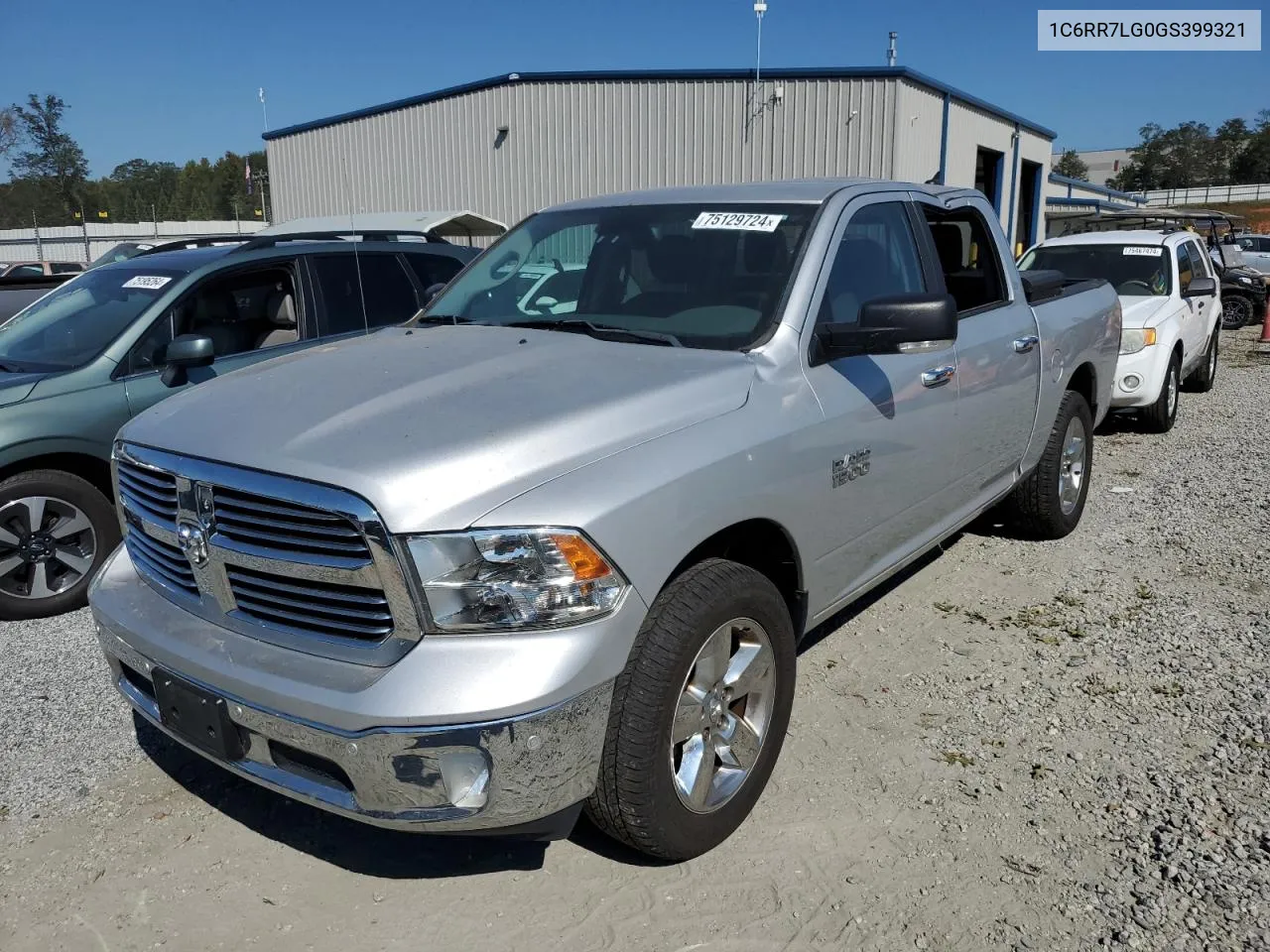 2016 Ram 1500 Slt VIN: 1C6RR7LG0GS399321 Lot: 75129724