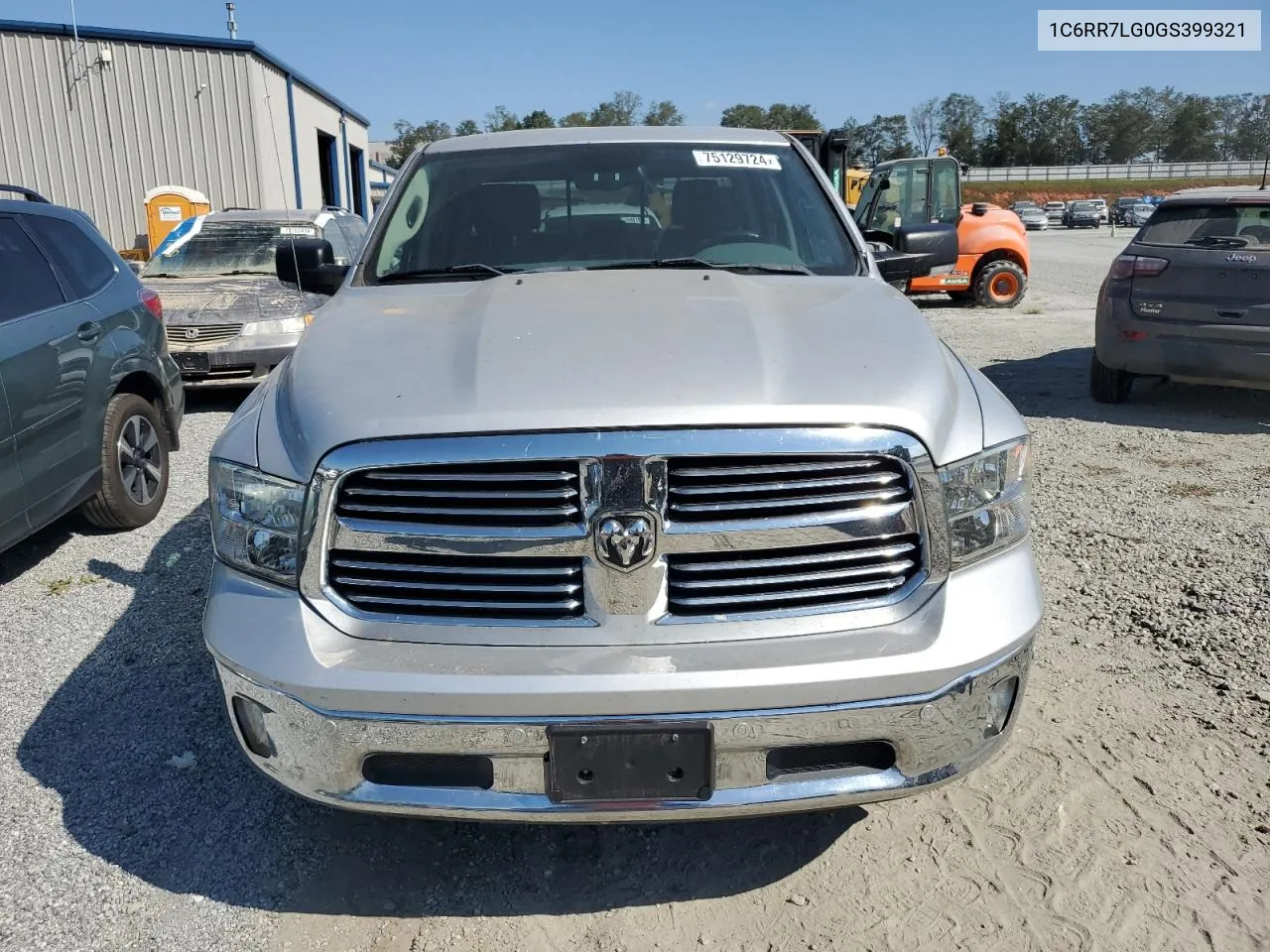 2016 Ram 1500 Slt VIN: 1C6RR7LG0GS399321 Lot: 75129724