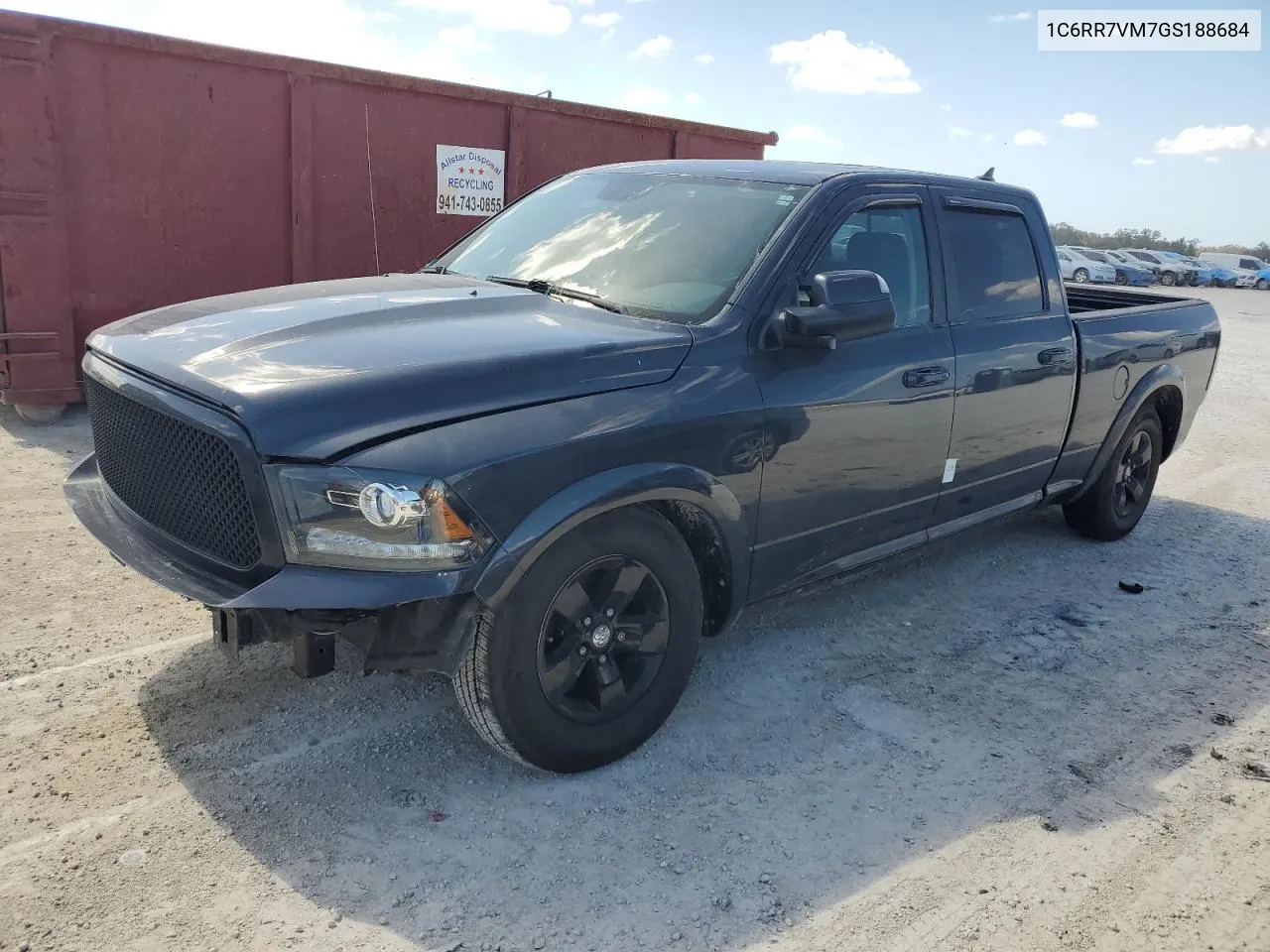 2016 Ram 1500 Laramie VIN: 1C6RR7VM7GS188684 Lot: 75139654