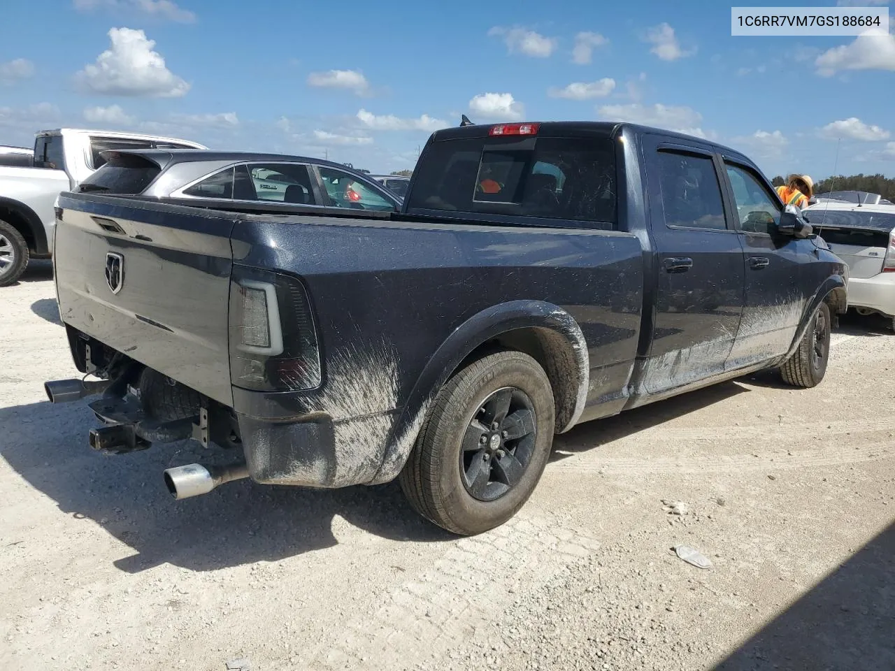 2016 Ram 1500 Laramie VIN: 1C6RR7VM7GS188684 Lot: 75139654