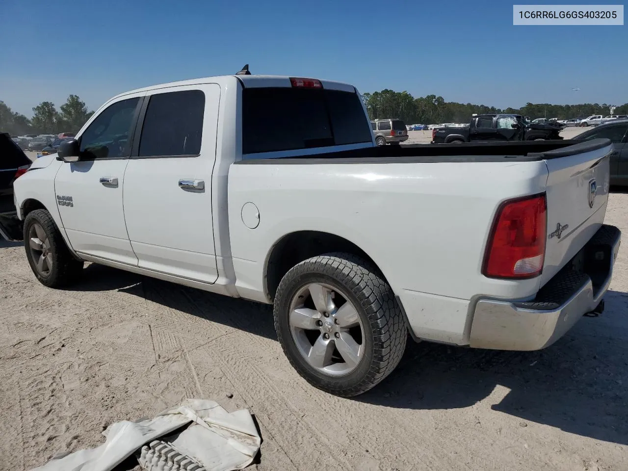 2016 Ram 1500 Slt VIN: 1C6RR6LG6GS403205 Lot: 75266274