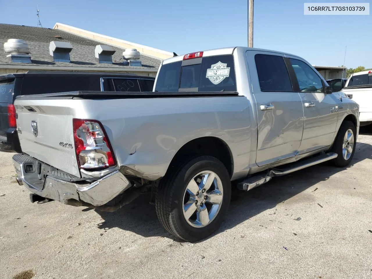 2016 Ram 1500 Slt VIN: 1C6RR7LT7GS103739 Lot: 75280534