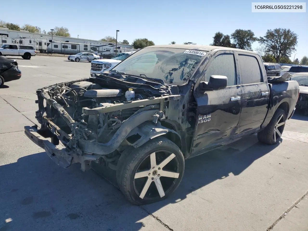 2016 Ram 1500 Slt VIN: 1C6RR6LG5GS221298 Lot: 75358614