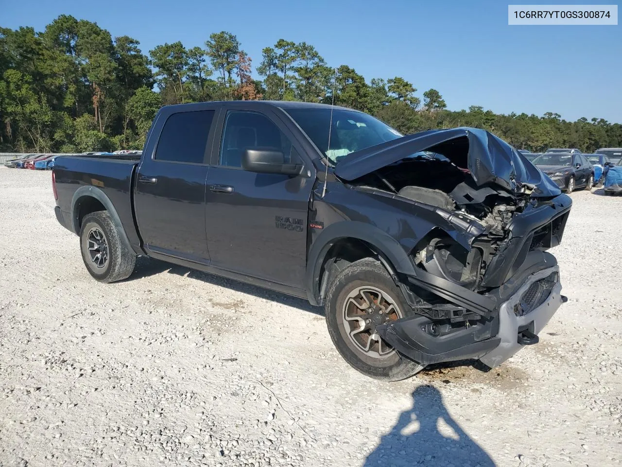 2016 Ram 1500 Rebel VIN: 1C6RR7YT0GS300874 Lot: 75463194