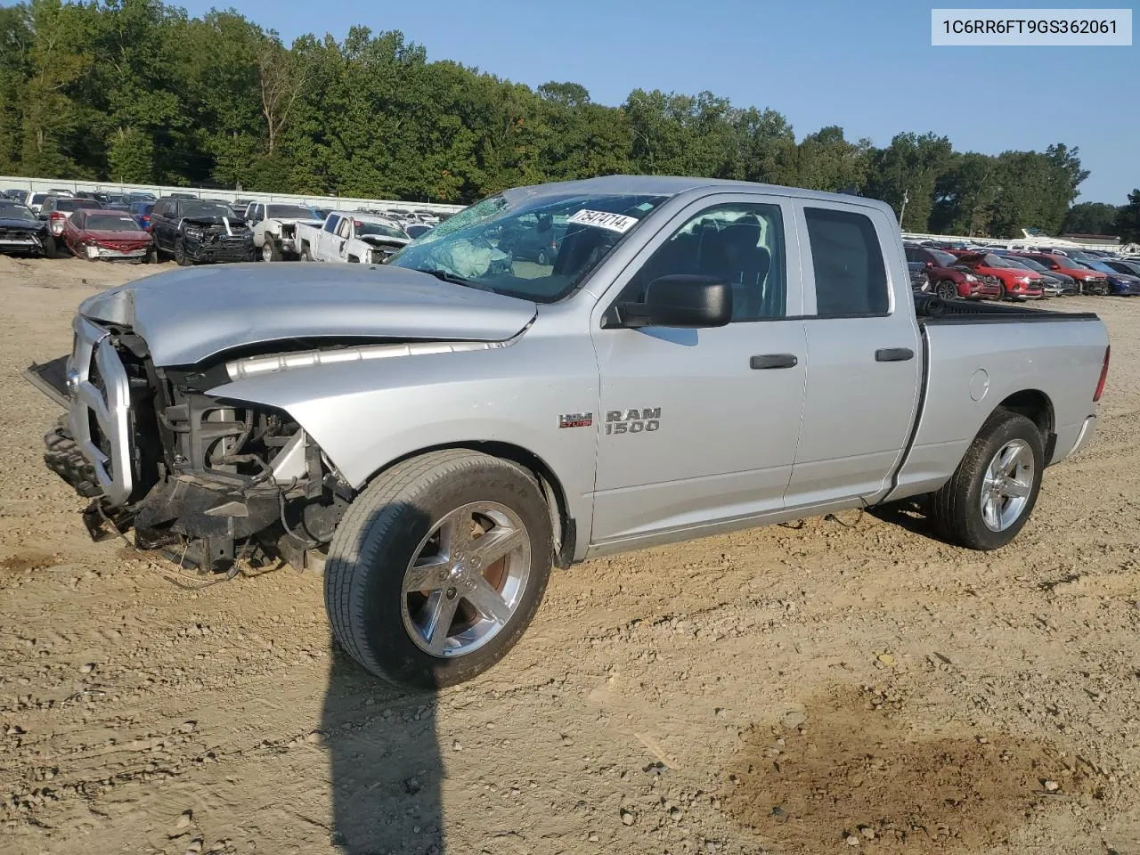 2016 Ram 1500 St VIN: 1C6RR6FT9GS362061 Lot: 75474714