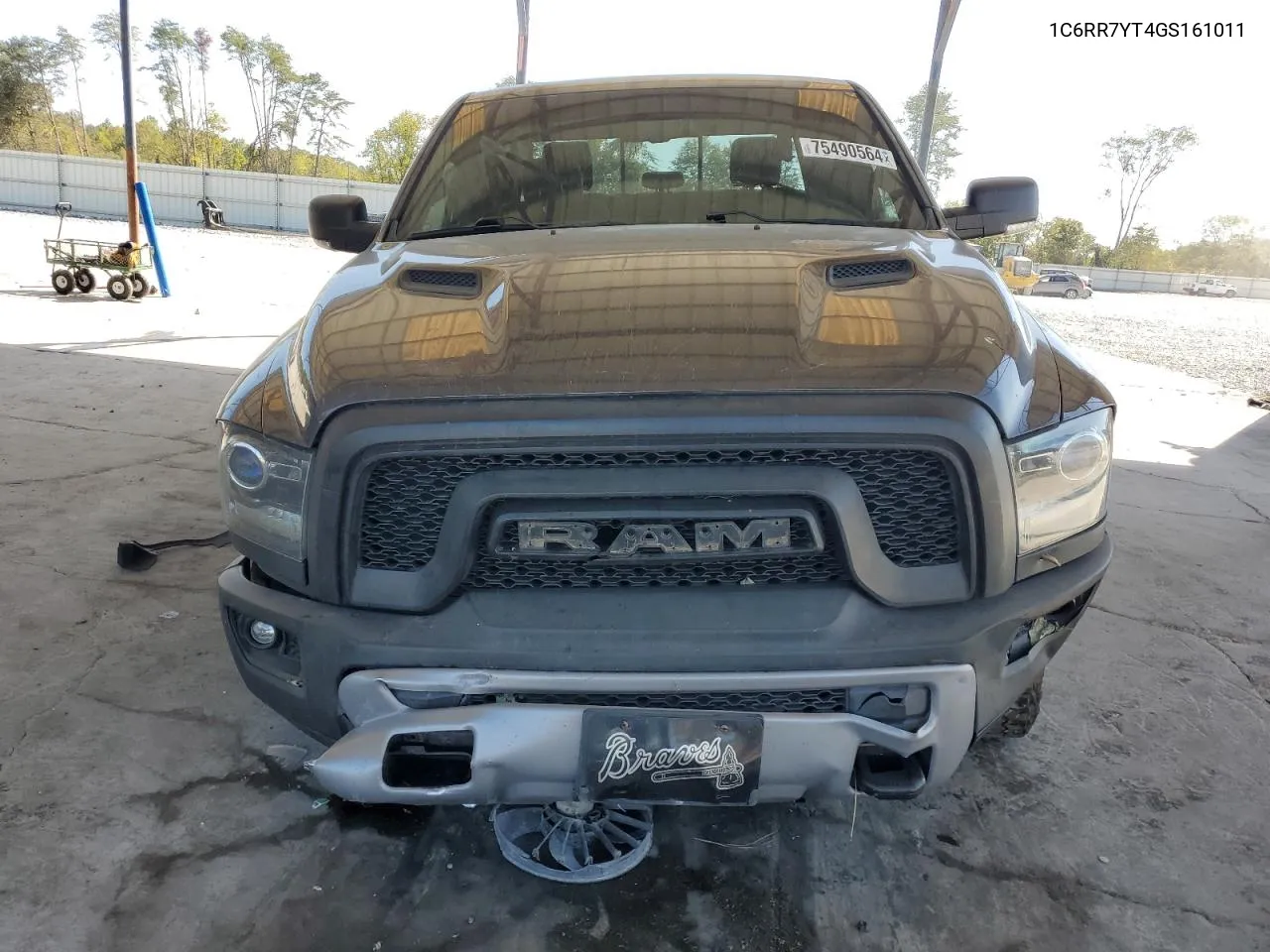 2016 Ram 1500 Rebel VIN: 1C6RR7YT4GS161011 Lot: 75490564