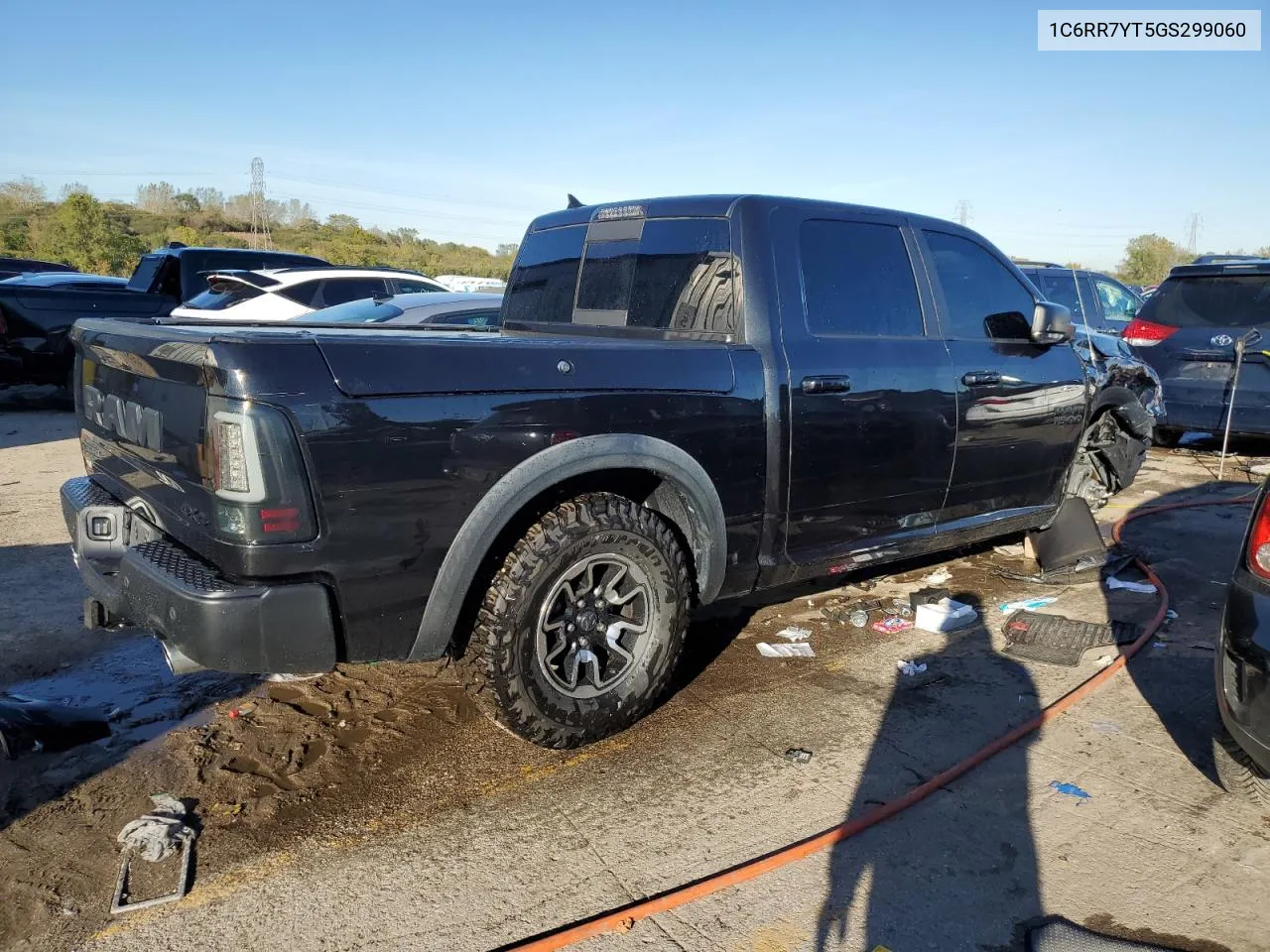 2016 Ram 1500 Rebel VIN: 1C6RR7YT5GS299060 Lot: 75537484