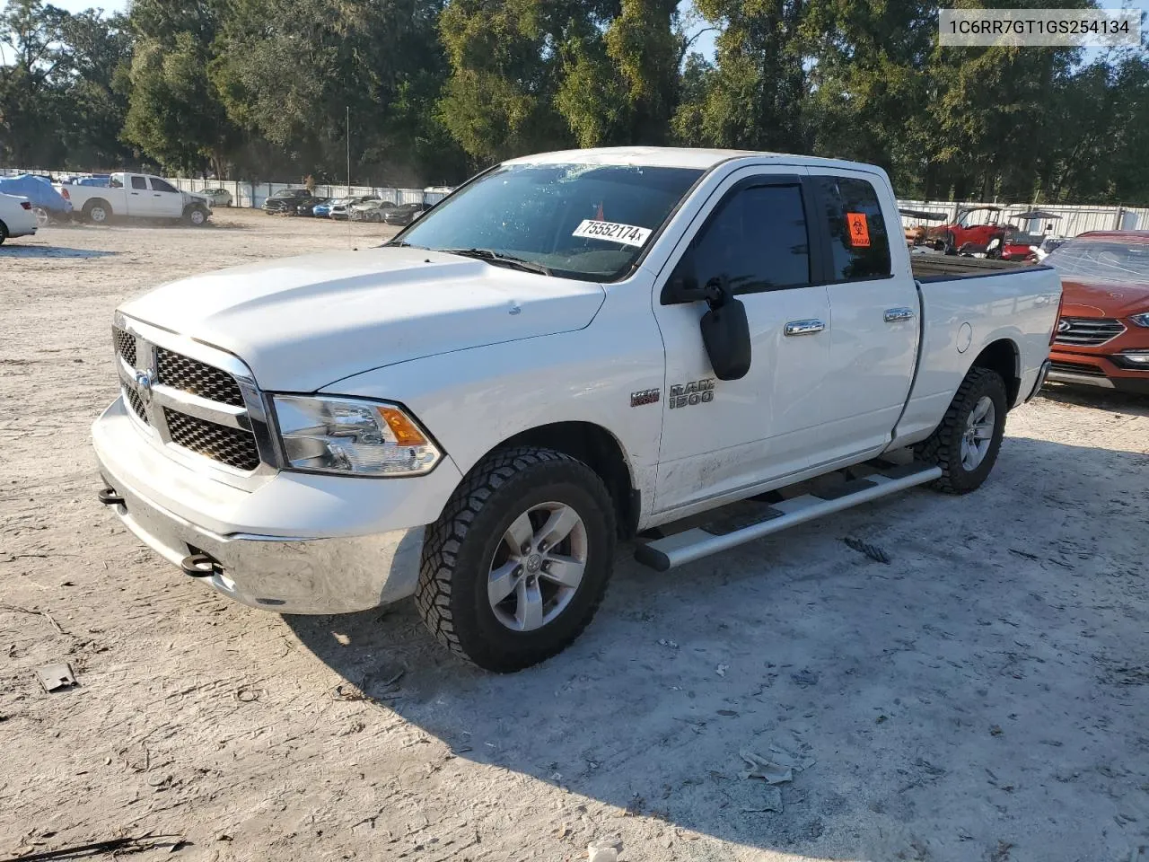 2016 Ram 1500 Slt VIN: 1C6RR7GT1GS254134 Lot: 75552174