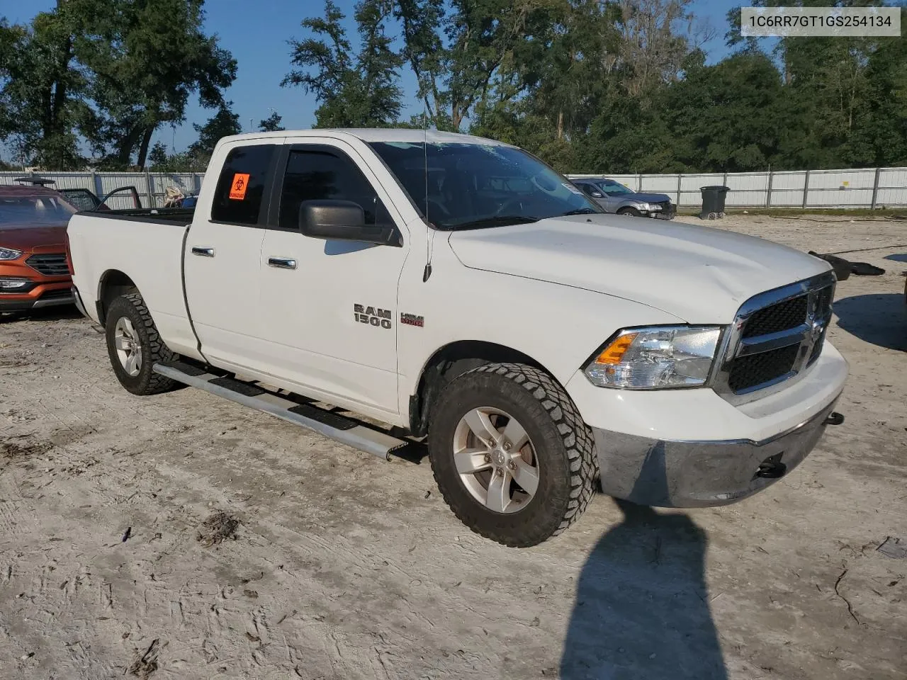 2016 Ram 1500 Slt VIN: 1C6RR7GT1GS254134 Lot: 75552174