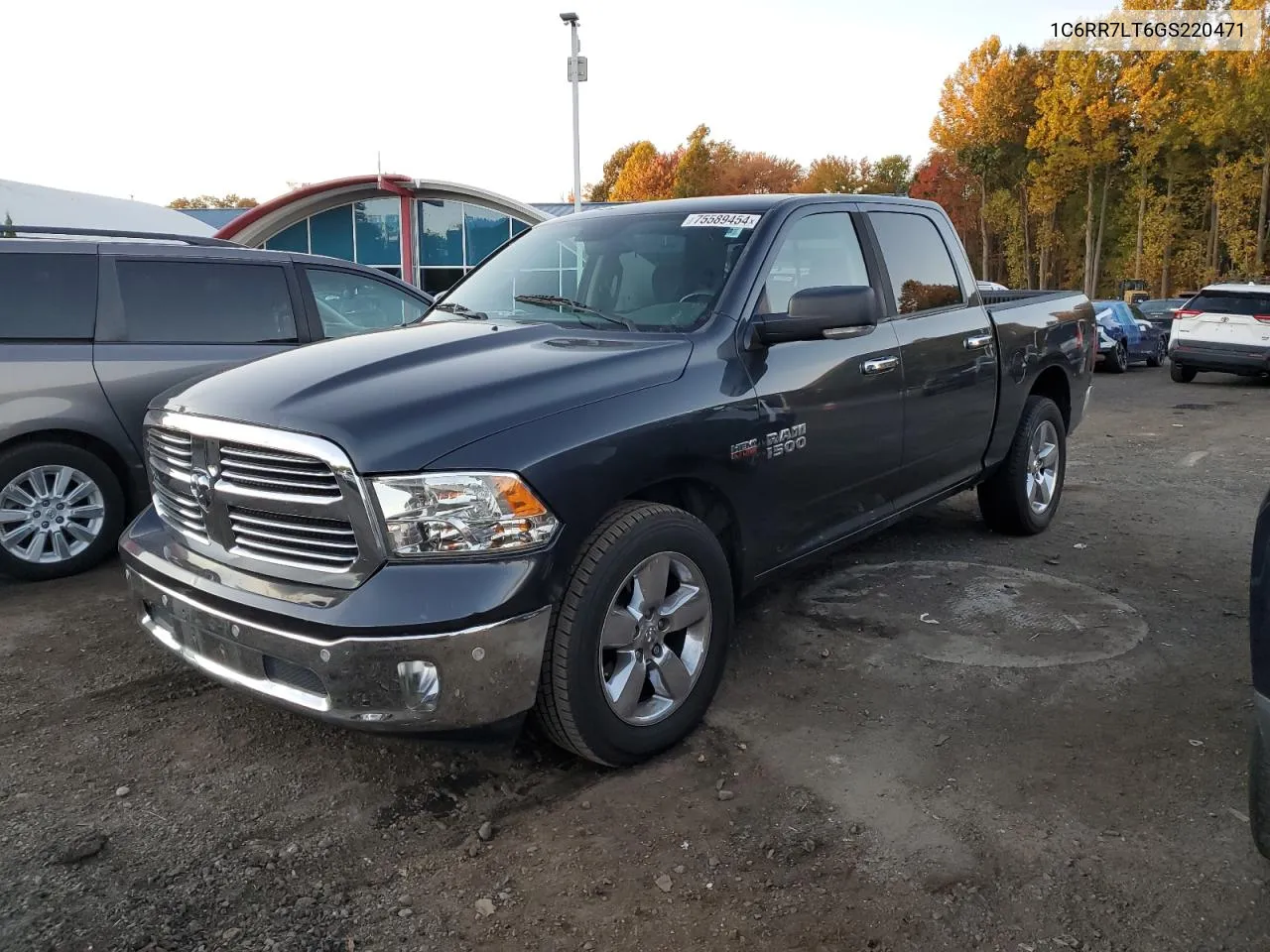 2016 Ram 1500 Slt VIN: 1C6RR7LT6GS220471 Lot: 75589454