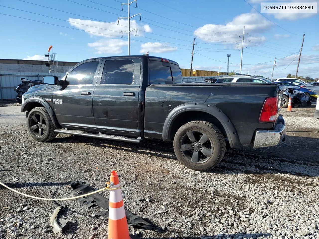 2016 Ram 1500 Slt VIN: 1C6RR7TT1GS334880 Lot: 75701794