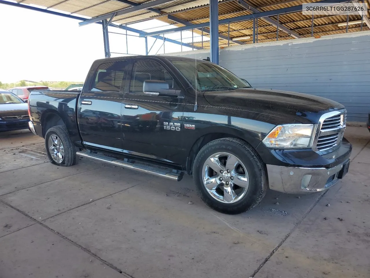 2016 Ram 1500 Slt VIN: 3C6RR6LT1GG287626 Lot: 75736014