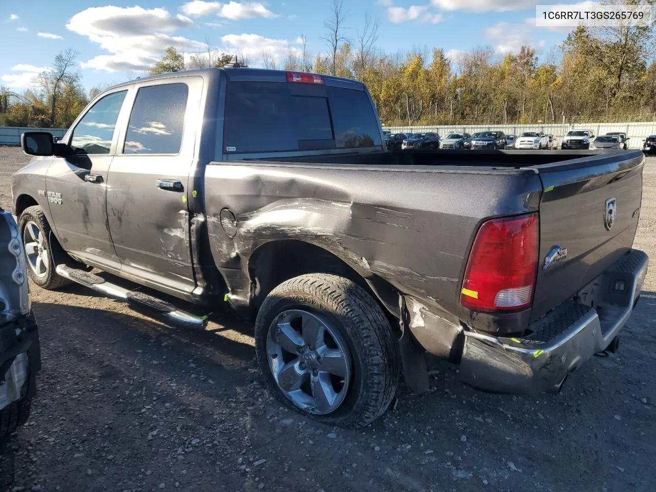 2016 Ram 1500 Slt VIN: 1C6RR7LT3GS265769 Lot: 75737544