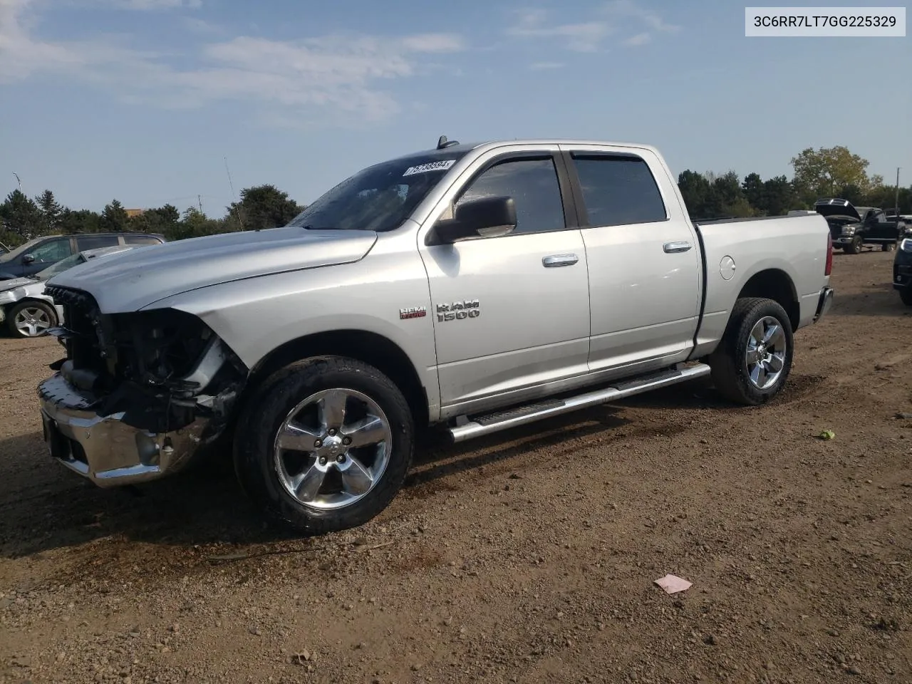 2016 Ram 1500 Slt VIN: 3C6RR7LT7GG225329 Lot: 75738594