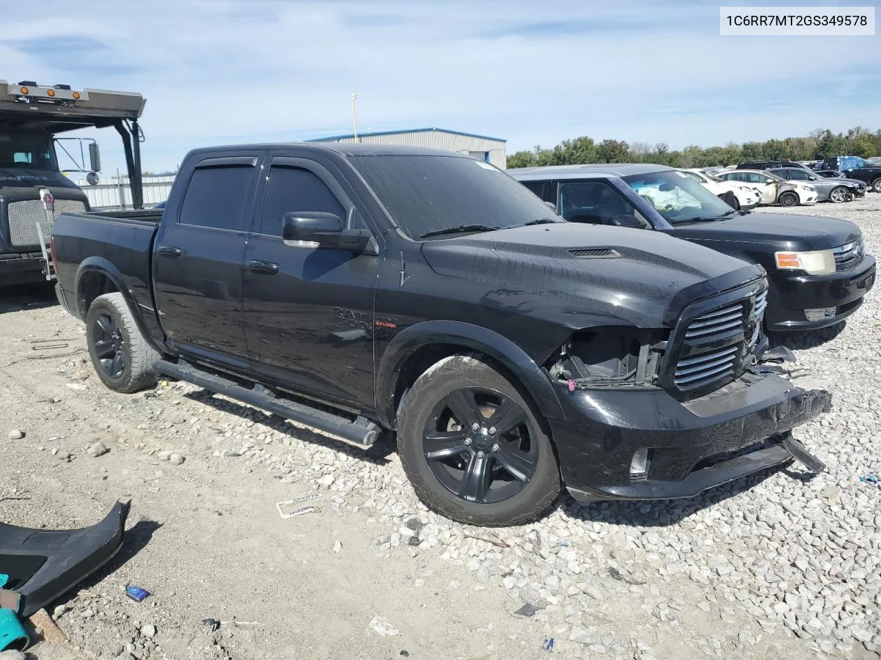 2016 Ram 1500 Sport VIN: 1C6RR7MT2GS349578 Lot: 75751964