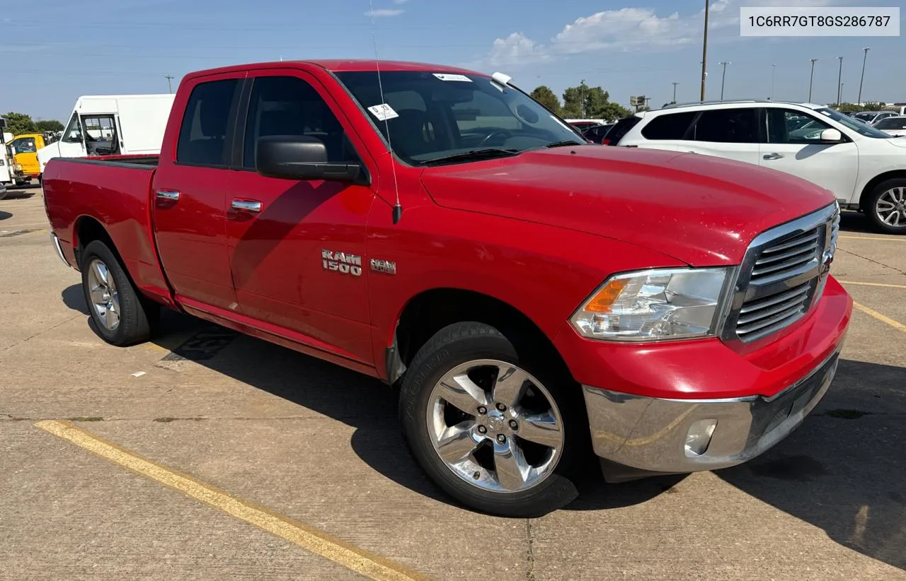 2016 Ram 1500 Slt VIN: 1C6RR7GT8GS286787 Lot: 75861574