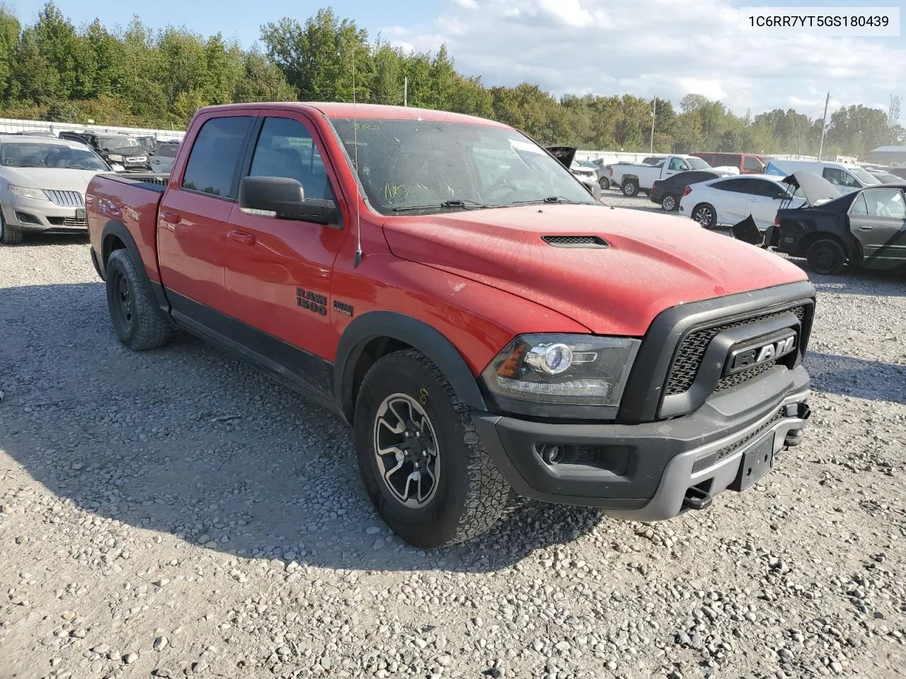 2016 Ram 1500 Rebel VIN: 1C6RR7YT5GS180439 Lot: 76062074