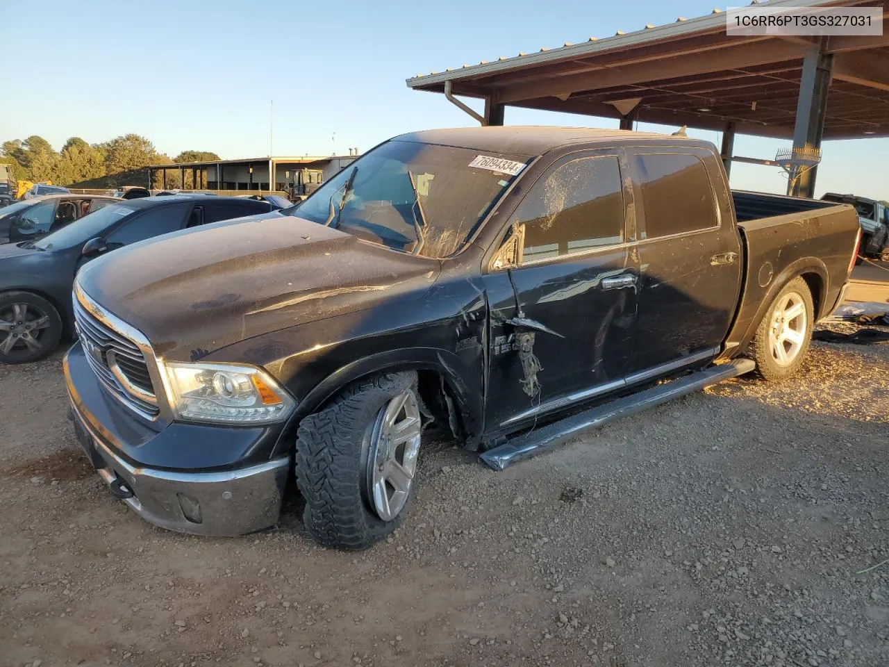 2016 Ram 1500 Longhorn VIN: 1C6RR6PT3GS327031 Lot: 76094334