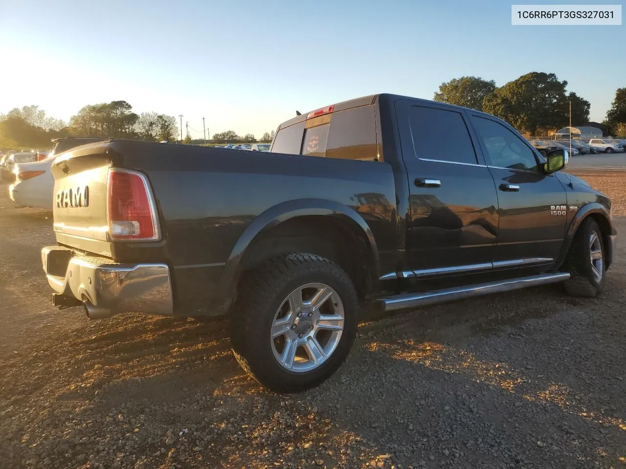 2016 Ram 1500 Longhorn VIN: 1C6RR6PT3GS327031 Lot: 76094334