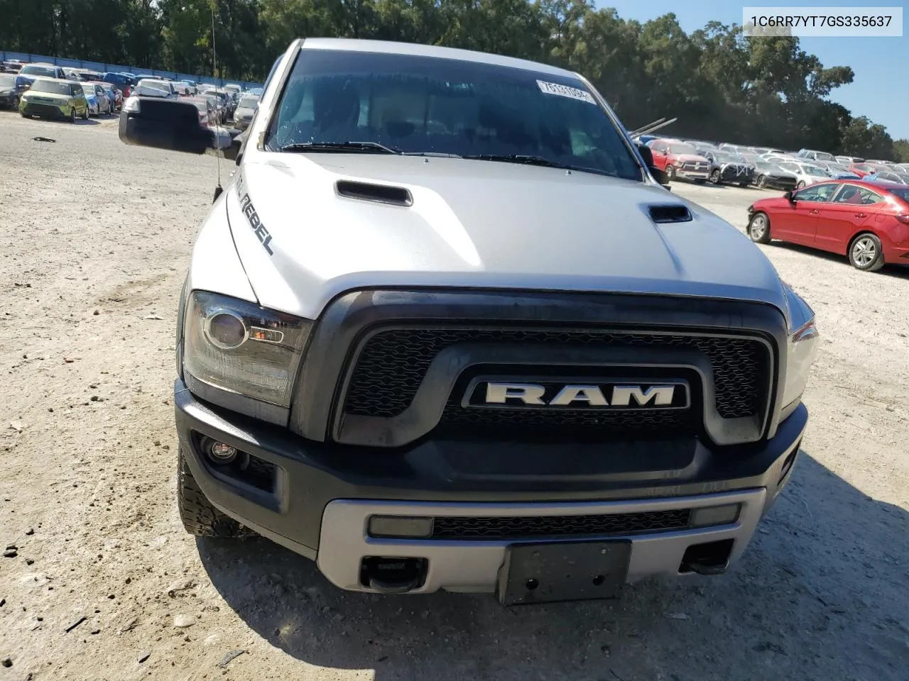 2016 Ram 1500 Rebel VIN: 1C6RR7YT7GS335637 Lot: 76131094