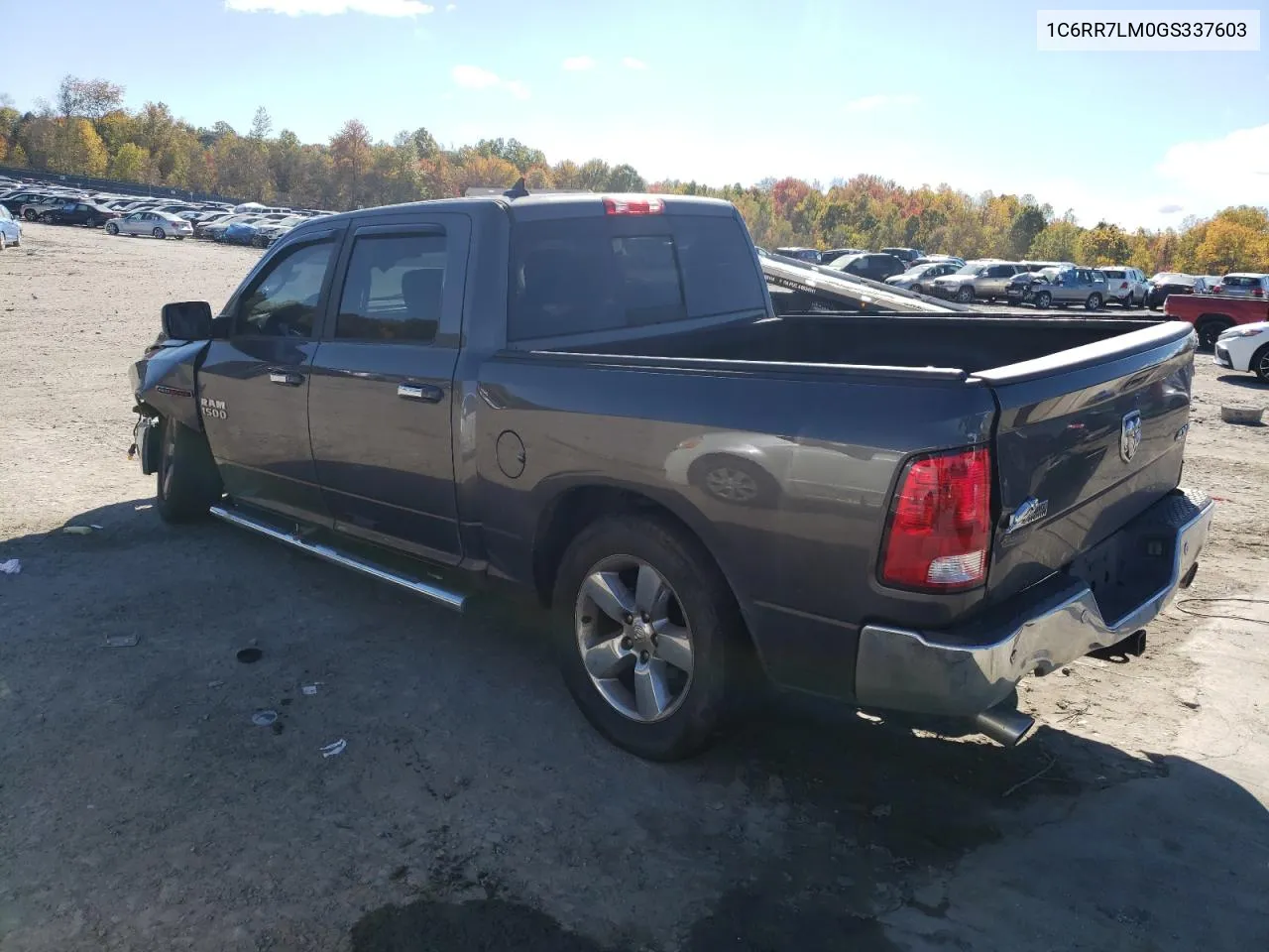 2016 Ram 1500 Slt VIN: 1C6RR7LM0GS337603 Lot: 76386834