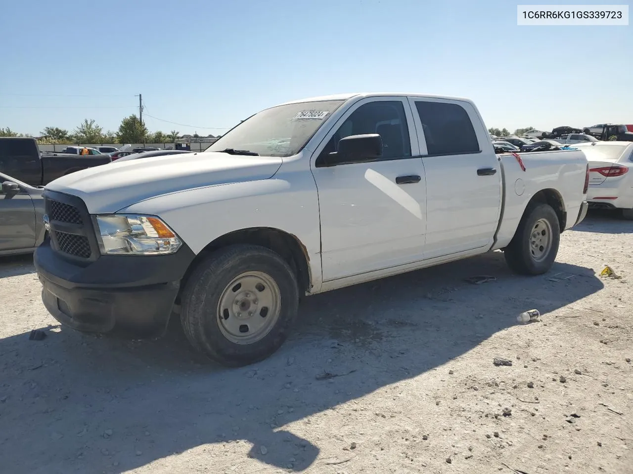 2016 Ram 1500 St VIN: 1C6RR6KG1GS339723 Lot: 76475024