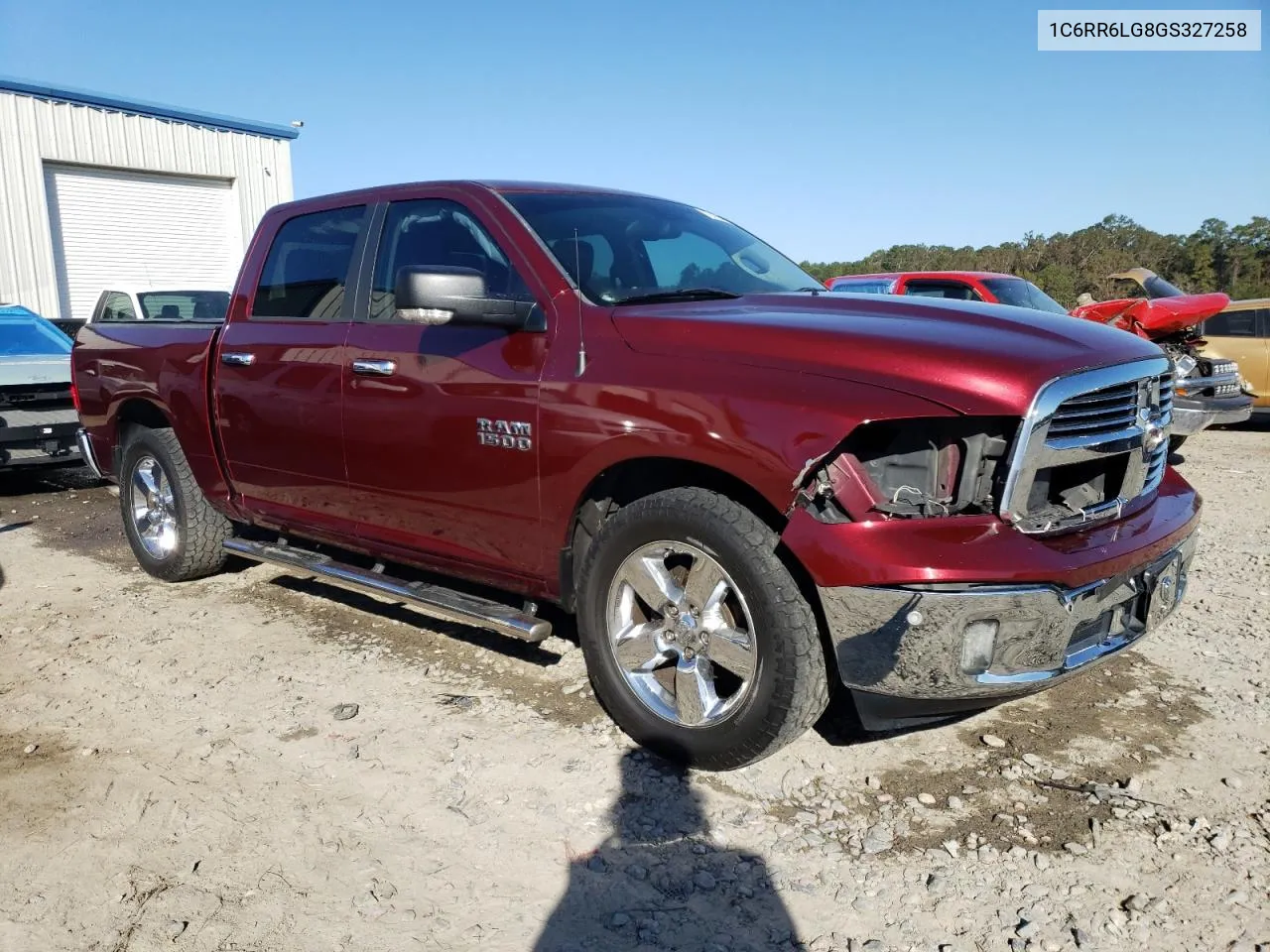 2016 Ram 1500 Slt VIN: 1C6RR6LG8GS327258 Lot: 76475484