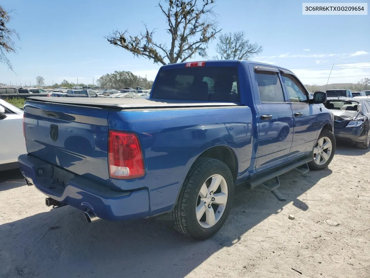 2016 Ram 1500 St VIN: 3C6RR6KTXGG209654 Lot: 76479324