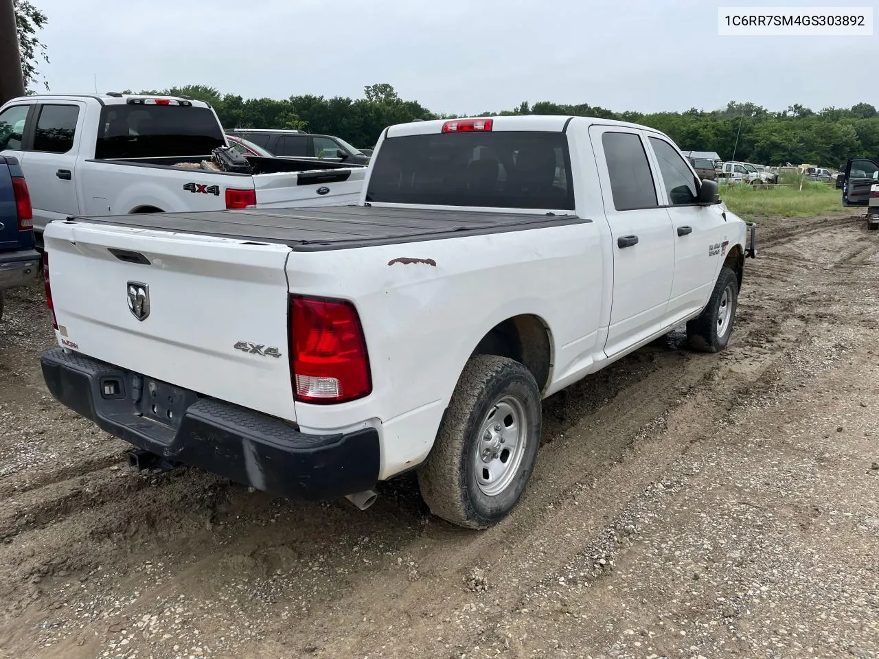 2016 Ram 1500 St VIN: 1C6RR7SM4GS303892 Lot: 76510034